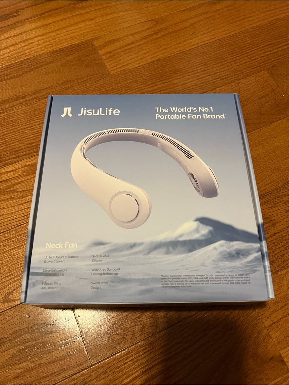JISULIFE Portable Neck Fan, Neck Support Personal Fan Hands Free FA14-S - New